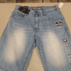 Avirex jean shorts